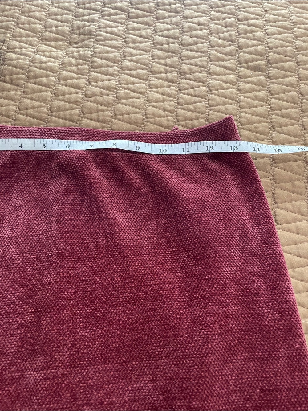 Papermoon Textured Knit Midi Pencil Skirt | Rose Pink | Pull-On Size Small - Picture 6 of 8